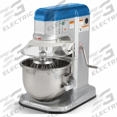 VOLLRATH Food Stand Mixer: 7 qt Capacity, 3/8 hp Horsepower, 5 Speeds, Countertop - Countertop Mixers