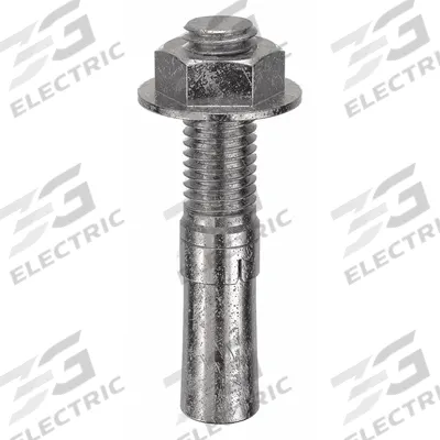 MKT FASTENING Wedge Anchor: 3 1/2 in Overall Lg, 5/8 in Dia, 5/8"-11 Thread Size, Plain - 316 Stainless Steel Wedge Anchors