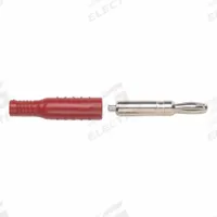 POMONA Banana Plug: 2 in Lg, 15 A Max Current Measurement, 5,000 V Max Volt Measurement, Banana Plug (MPN 5169-2). Key specifications — Manufacturer Part Number: 5169-2; Body Material: Brass; Brand: POMONA; Color: Red.