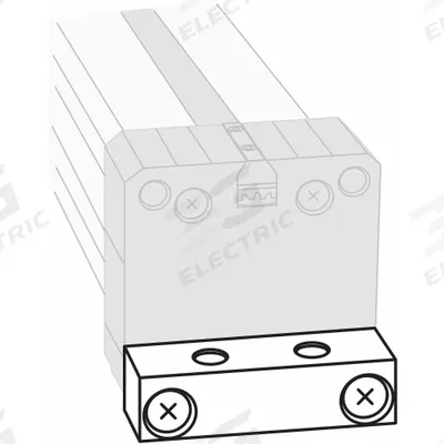 SPEEDAIRE Foot Mounting: Foot, Fits 1 in Bore Dia, 3FE44 - Foot Mounting Hardware
