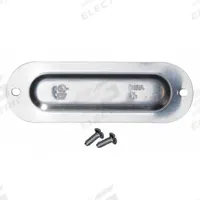 Covers for Conduit Access Fitting: Steel, Galvanized, 1 in Trade Size (MPN SSC100). Key specifications — Finish: Galvanized; Includes: Screws; For Use With: Conduit Bodies; Brand: RACO.