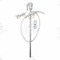 FINISH THOMPSON Electric Drum Pump: Pump with Hose & Nozzle, 1/3 hp HP, 115 V AC, 17 gpm, 316 SS (MPN EFS-40 & S1 Kit). Key specifications — Brand: FINISH THOMPSON; Suction Tube Material: 316 SS.