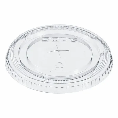 OEM Disposable Cold Cup Lid: For 9 oz_12 oz_16 oz_20 - Flat Straw Slot Lids