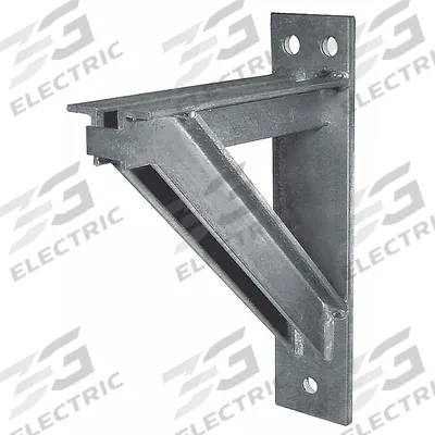 ANVIL Welded Bracket: Heavy Duty, 24 in x 5 in x 30 in, 3,000 lb Max Load - Support Brackets for Tube & Pipe