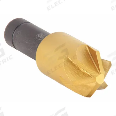 KEO Countersink: 100°, 6 Flute, 3/4 in Body Dia - Smooth-Finish Six-Flute Countersinks