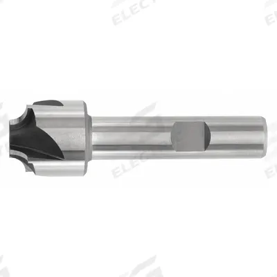 CLEVELAND Corner Rounding End Mill: High Speed Steel, 4 Flute, 5/8" Mill Dia, 1/8" Rad - High-Speed Steel Corner-Rounding End Mills