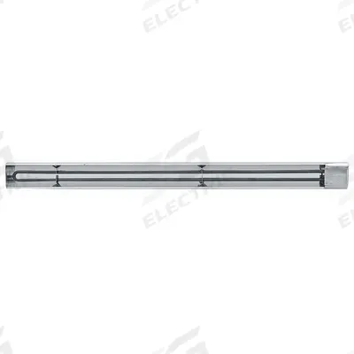 TEMPCO Tubular Infrared Heater Assembly: 1 Phase, 240V, 3,000 W Watt, 12.5 A, Outdoor - Radiant Strip Heaters