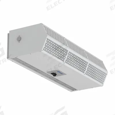 BERNER Air Curtain: Low Profile, For 2 2/25 ft Opening, 446 cfm, 115V AC, 1 Ph - Ambient Air Curtains