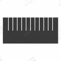 LEWISBINS Divider: 15 5/8 in x 7 1/2 in, Plastic, DC3080-XL (MPN DV1780-NXL BUY 25S). Key specifications — Material: Plastic; Color: Black; Compatible Manufacturer Model Number: DC3080-XL; Brand: LEWISBINS.