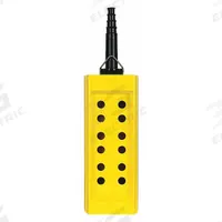 SCHNEIDER ELECTRIC Pendant Enclosure: 12 Holes, 22 mm Operator Size, Rubber Sleeve Cable Entry Type (MPN XACB125). Key specifications — Cable Entry Type: Rubber Sleeve; Enclosure Material: Plastic; Brand: SCHNEIDER; Number of Columns: 2.
