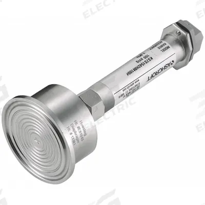 ASHCROFT Sanitary Pressure Transmitter: 1 1/2 in Triclamp, 0 to 200 psi, 1 to 5V DC - Sanitary Pressure Transmitters with 4-Pin Mini-DIN Connector
