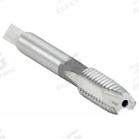 CHICAGO-LATROBE Spiral Point Tap: 3/8"-16 UNC, H5 / 2B-3B, 3 Flute, Plug Chamfer, High Speed Steel (MPN 282603)
