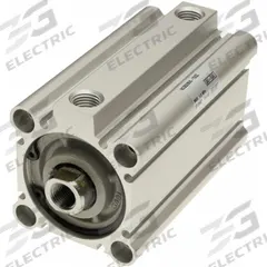 SMC Compact Cylinder: 50 mm Bore Dia, 75 mm Stroke Lg, Through Hole Mounting, Aluminum, 1/4 in NPT (MPN NCDQ2B50-75DCZ). Key specifications — attr946022: Through Hole; attr946024: Single Rod; attr946038: NCQ2; attr1123057: Rotating Rod; attr945997: SMC.