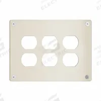 LEGRAND Wall Plate: Duplex Outlet, 3 Gang, Ivory, Jumbo Size (MPN WSP03D2IVYPS). Key specifications — Brand: LEGRAND; Material: Steel; Includes: Allen Head Screws.