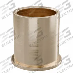 Flanged Sleeve Bearing: Bronze, SAE 841, 3/4 in Bore, 7/8 in OD, 1 in Lg, -35°F to 300°F, 10 PK (MPN FF838-03B). Key specifications — System of Measurement: Inch; Material Grade: SAE 841; Flange Type: Flanged; Brand: OILITE.