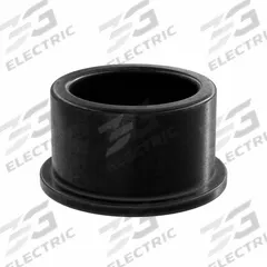 OILITE Flanged Sleeve Bearing: Vespel SP-21, 5/8 in Bore, 13/16 in OD, 1/2 in Overall Lg, Black (MPN VSPF-1011.5-04B). Key specifications — Brand: OILITE; Color: Black.
