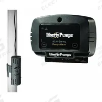LIBERTY PUMPS Water Alarm: High Level, 120V AC/9V DC, Auto, 86 dB, Audio/Visual, 3 Alarm Inputs, 1 (MPN ALM-P1). Key specifications — Brand: LIBERTY PUMPS; Nameplate Voltage: 120V AC; Manufacturer Part Number: ALM-P1; Switch Type Included: Sensor; Battery Backup: Yes.