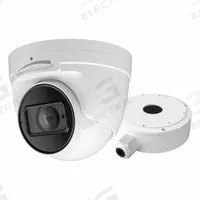 SPECO TECHNOLOGIES IP Camera: Turret, Zoom, 12 mm Max Focal Lg, 8MP, RJ45, 103.8° Max Viewing Angle (MPN O8T9M). Key specifications — Image Sensor: 1/2.8 CMOS; Resolution: 8MP; Brand: SPECO TECHNOLOGIES; Camera Design: Turret; Compatible Connector: RJ45.