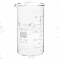 APPROVED VENDOR Beaker: 300 mL, 10.1 fl oz, A, Tall Form, Type I, Colorless, Borosilicate Glass (MPN BG1060-300). Key specifications — USP Specification: Type I; Brand: APPROVED VENDOR; Color Coding: Colorless.