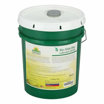 RENEWABLE LUBRICANTS Bio-Slide Way Lubricant: Bio-Slide Way, 5 gal - Biodegradable Way Oils