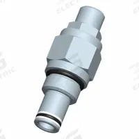 BUCHER HYDRAULICS Cartridge Valve: Screw-In, Screwdriver Adjustment, C10-20 Valve Cavity Size, RVPD (MPN RVPD-10-N-S-0-50). Key specifications — attr1012059: RVPD-10-N-S-0-50; attr1250696: RVPD; attr1011660: Nitrile; attr1011632: Screwdriver; attr1011635: BUCHER HYDRAULICS; attr1011636: Steel; attr1011644: C10-20.
