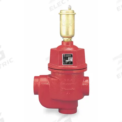 BELL & GOSSETT Air Separator: Cast Iron Body, For Water, 1 1/2 in Female NPT, Vertical - Inline Air Separators with Removable Air Vent Cap