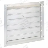 23"H-W 12"L Squ Alum Mtrzd Contrl Damper: 12 in L, 23 in H, 23 in W, 1 1/2 in Flange Wd, Aluminum (MPN 4C561). Key specifications — Nameplate Voltage: 100/240V AC; Blade Type: Flat Blade; Brand: DAYTON; Maximum Air Velocity: 3500 fpm; Switch Action: Normally Open.