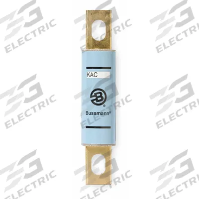 BUSSMANN Semiconductor Fuse: KAC Series, Fast-Acting, 100 A, 600 V AC - Fast-Acting Bolt-On Fuses