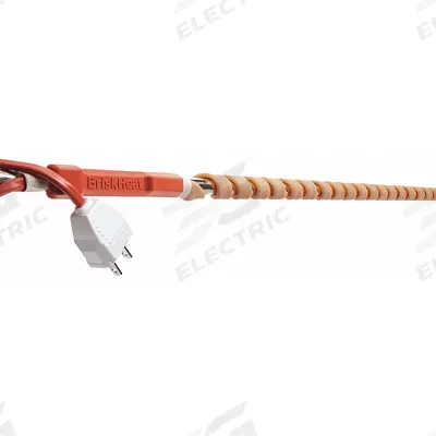 BRISKHEAT Heating Tape: 21°C Op Temp - Max, 40 ft Overall Lg, 1/2 in Overall Wd - Silicone Heating Tapes