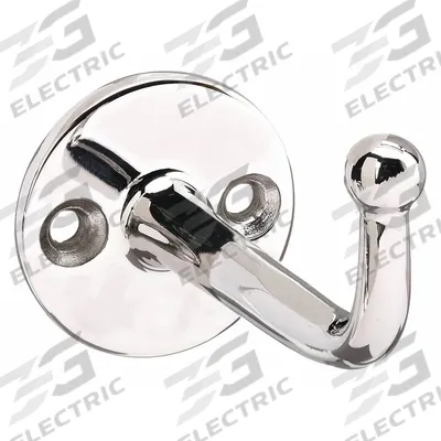 SUGATSUNE Hook: Screw, 26 lb Wt Capacity, 1 Points per Hook, Silver - Wall Mount Utility Hooks