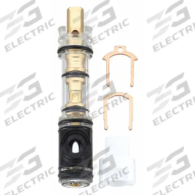 KISSLER Cartridge: For Moen AB1953 Series, Use with Hot/Cold Water, Plastic, Plastic - Disc Faucet Cartridges