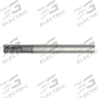 WIDIA HANITA Square End Mill: Carbide, TiAlN Coated, 4 Flute, 6 mm Mill Dia, 9 mm LOC, 76 mm OAL (MPN 75N506002LT)