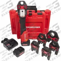 ROTHENBERGER Press Tool: 18V Li-Ion, Std, Inline, For 1/2 in to 2 in Pipe (MPN 1000001928). Key specifications — attr518742: ROMAX 4000; attr525712: Copper 1/2 in, 3/4 in, 1 in, 1-1/4 in, 1-1/2 in, 2 in; attr518712: (2) Batteries.