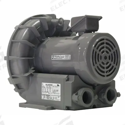 FUJI ELECTRIC Regenerative Blower: 2.7 hp, 84.7 in wc Max Op Pressure - 1-Stage Regenerative Blowers