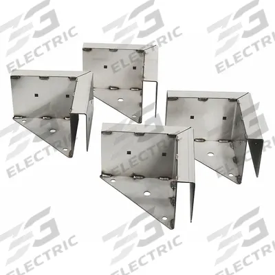 SNOWEX Extension Kit: Extension, Steel, Silver, 60JC44 - Blade Edges & Kits