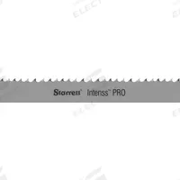 STARRETT Band Saw Blade: Bi-Metal, Intenss(TM) PRO, 19 ft 2 in, Raker Cutting Edge, 5/8, Bi-Metal (MPN 99927-19-02). Key specifications — attr1211722: 19 ft 2 in; attr1099499: 5/8.