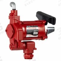 FILL-RITE Electric Drum Pump: 20 gpm Max. Flow Rate, 115 V AC, 1/3 hp HP, Pump Only, Cast Iron (MPN FR710VN). Key specifications — Brand: FILL-RITE; Rated Voltage: 115 V AC; Discharge Hose Size: Not Included; Nozzle Type: Not Included.