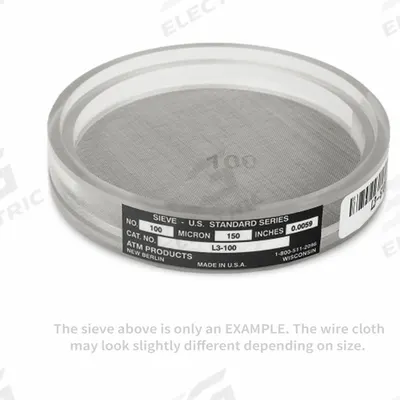 ADVANTECH Ultrasonic Test Sieve: Nickel, 3 1/2 in Outside Dia, 1 1/4 in Ht - Ultrasonic Test Sieves