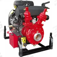 Fire Pump: 25 hp, 4 in Intake and Disch, Hose Intake (MPN PFP-38HPKHL-MF). Key specifications — Nameplate Voltage: 12V DC; Discharge Type: Tube; Intake Type: Hose; Brand: TEMPEST.