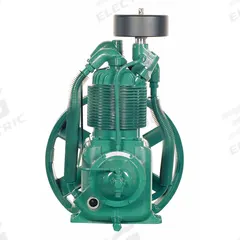 CHAMPION Air Compressor Pump: Splash Lubricated, 2 Stage, 5 hp, 9.7/16.5 cfm @ 175 psi, R2-30A-P03. Key specifications — attr51096: 9.7/16.5 cfm @ 175 psi; attr51094: Yes; attr51077: R2-30A-P03; attr51080: CHAMPION.