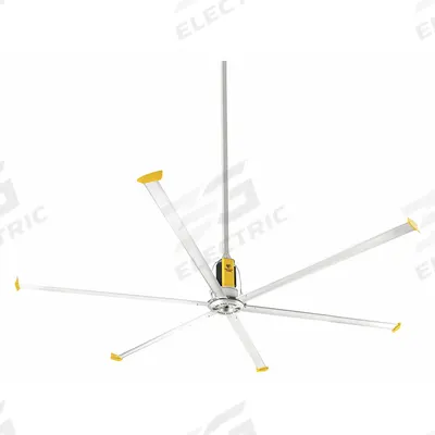 BIG ASS FANS Ceiling Fan: 186,716 cfm Airflow, 20 ft Blade Dia, Variable Speeds - Industrial HVLS Ceiling Fans