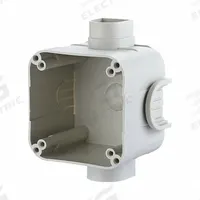 METZ CONNECT RJ45 Housing: Flush, 180° Mounting Angle, Unequipped (MPN 1309441903-I). Key specifications — Includes Connector: Unequipped; Mounting Type: Flush; Product Type: Wall Outlet; Connector Color: Gray.