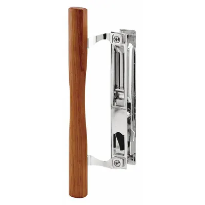 PRIME-LINE Sliding Door Lock: 7 1/4 in Lg, 7/8 in Wd - Recessed Handles for Sliding Doors