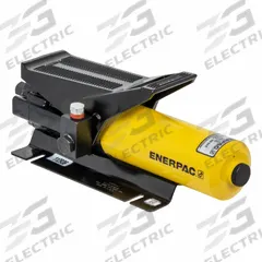 ENERPAC Air Hydraulic Pump: 5,000 psi Max. Op Pressure, 37 cu in Reservoir Capacity, Foot/Hand (MPN PA135). Key specifications — attr944931: Retract; attr944932: 2-Position; attr995446: Hand.