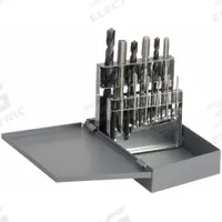 CHICAGO-LATROBE Drill Bit and Tap Set: 18 Pc (MPN 52541). Key specifications — attr1300596: Straight Flute.