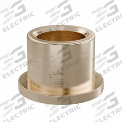 Flanged Sleeve Bearing: Bronze, SAE 841, 5/8 in Bore, 7/8 in OD, 3/4 in Lg, -35°F to 300°F, 10 PK (MPN FF852-03B). Key specifications — System of Measurement: Inch; Material Grade: SAE 841; Flange Type: Flanged; Brand: OILITE.