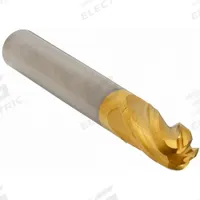 APPROVED VENDOR Ball End Mill: Carbide, TiN Coated, 4 Flute, 11/64" Mill Dia, 5/16" LOC, 2" OAL (MPN 220-011055)