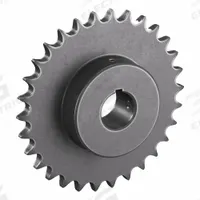 TSUBAKI Single Strand Sprocket: 50, For 5/8 in Chain Pitch, 1 1/4 in Bore Dia, 30 Teeth, Steel (MPN 50B30F-1 1/4). Key specifications — Brand: TSUBAKI.