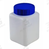 DYNALON Graduated Bottle: 500 mL, 16.9 fl oz, HDPE, Natural, Rectangular, Closure Included, HDPE (MPN 501305-0500). Key specifications — Body Color: Natural; Brand: DYNALON; Closure Included: Yes; Graduated: Yes.