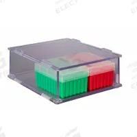 Lab Storage System: 10 1/4 in Overall Wd, 3 3/4 in Overall Ht, 8 7/8 in Overall Lg, PETG, Clear (MPN BTSYSCUBBY3). Key specifications — Material: PETG; Mounting Location: Benchtop; Color: Clear; Product Type: Cubby; Total Holding Capacity: Misc Lab Supplies; Brand: POLTEX.